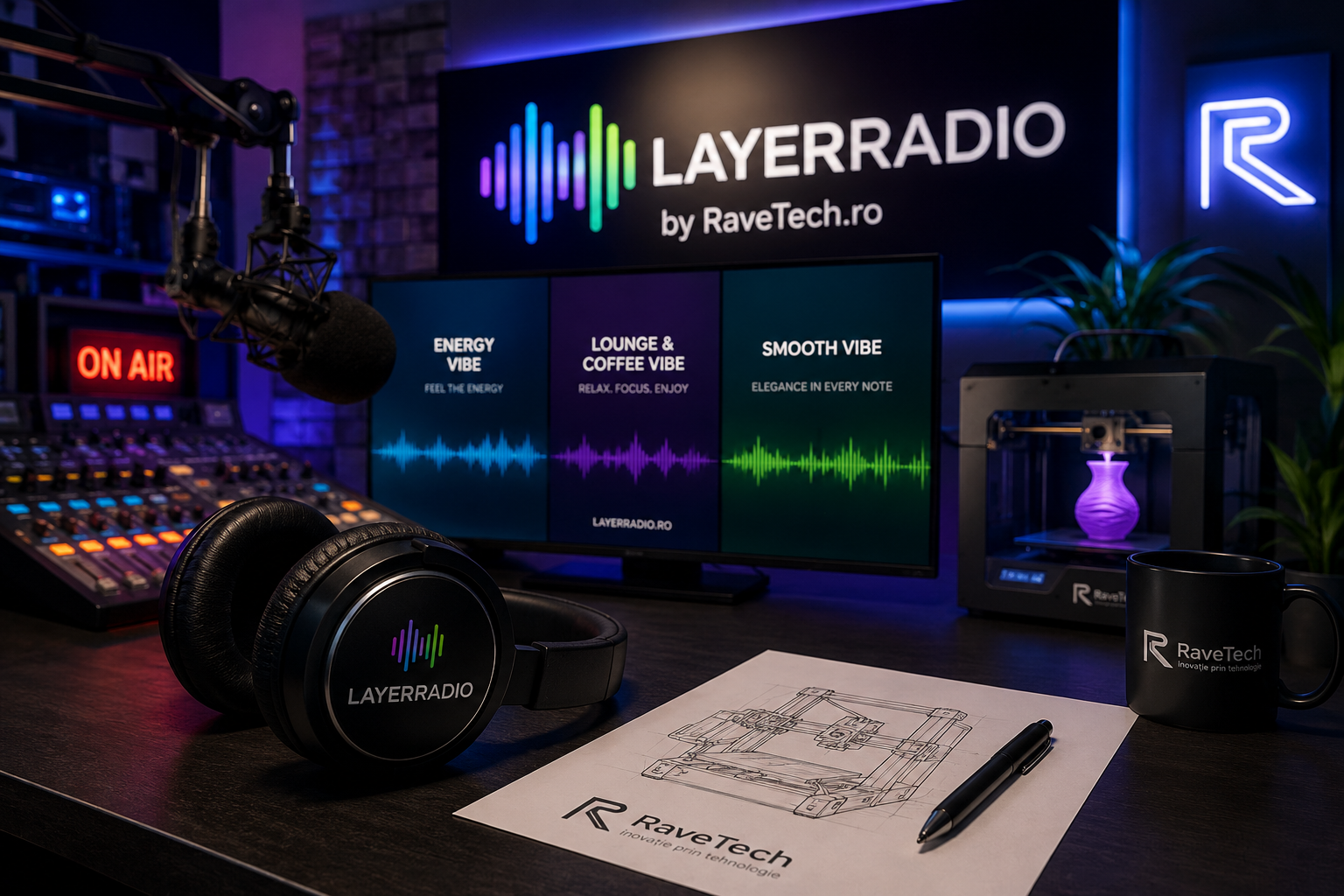 🚀 RaveTech.ro – Tehnologie, Inovație și Creativitate fără limite