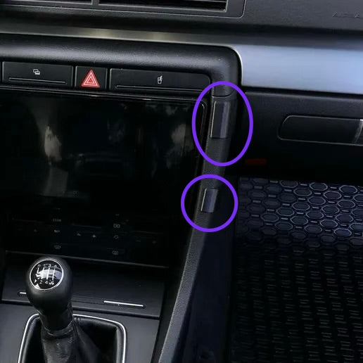 Capace locaș suport telefon Audi A4 B6 / B7