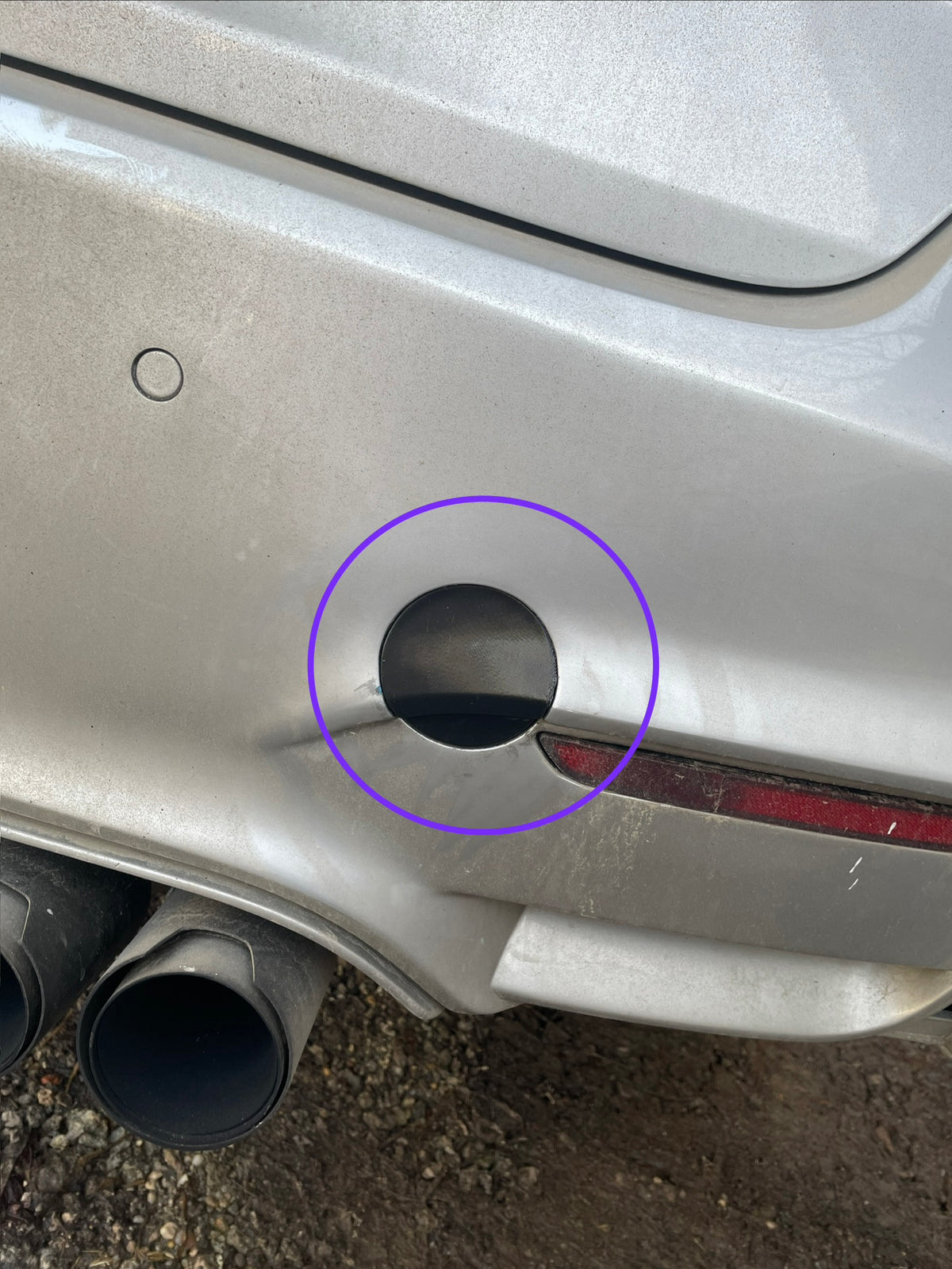 Capac bară spate BMW M3 F30