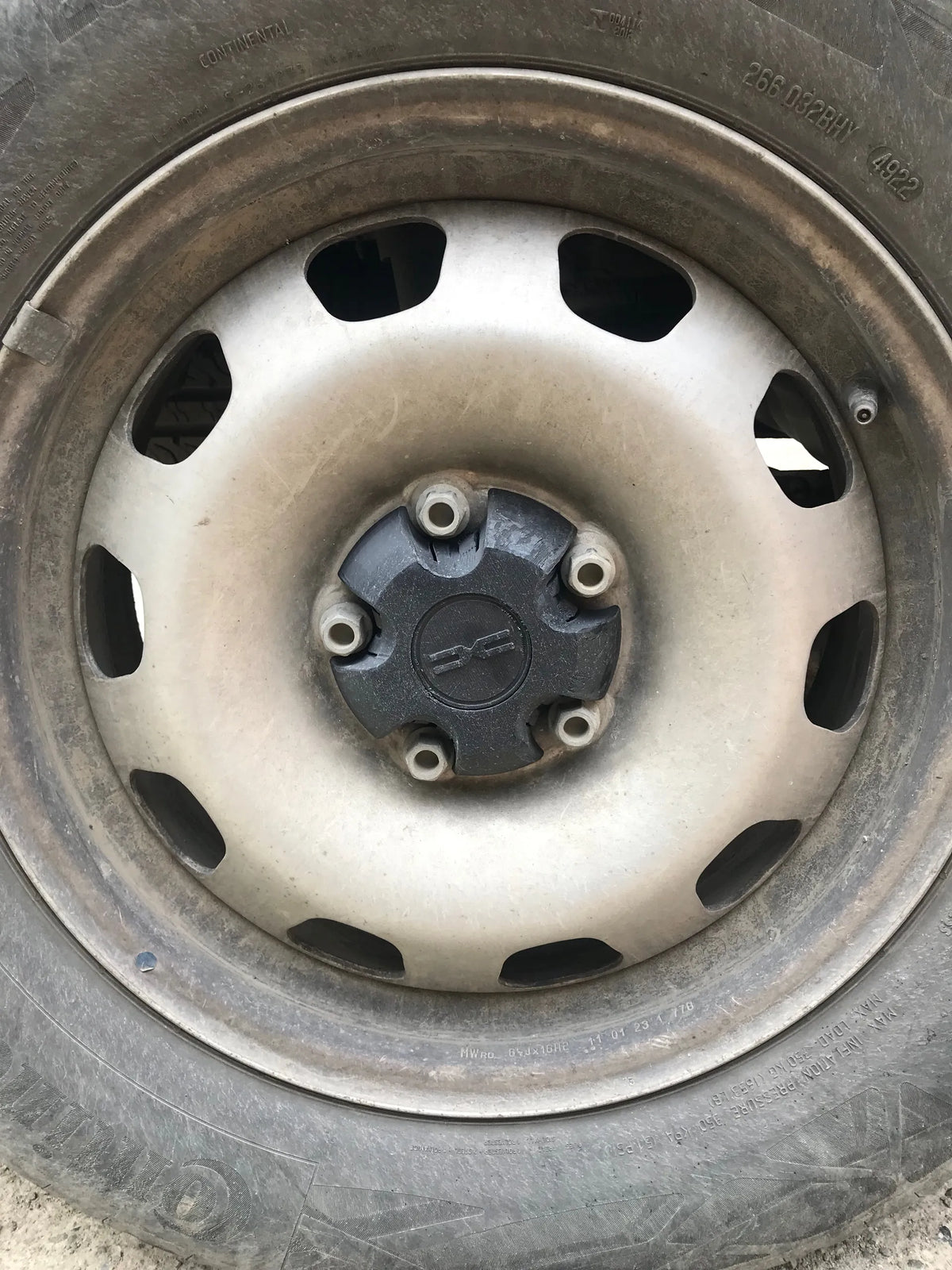 Set capace jante tablă Dacia Duster - roti de 16’