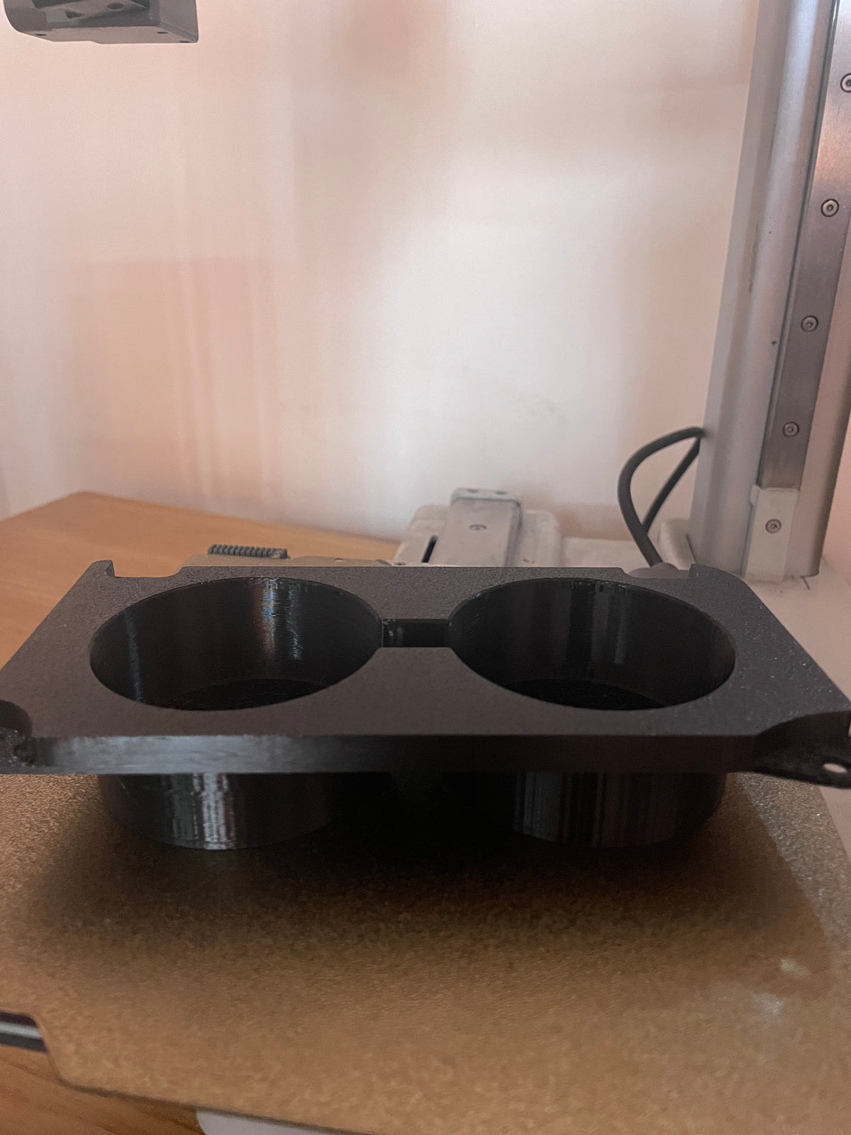 Suport dublu de pahare BMW E60 - aspect OEM