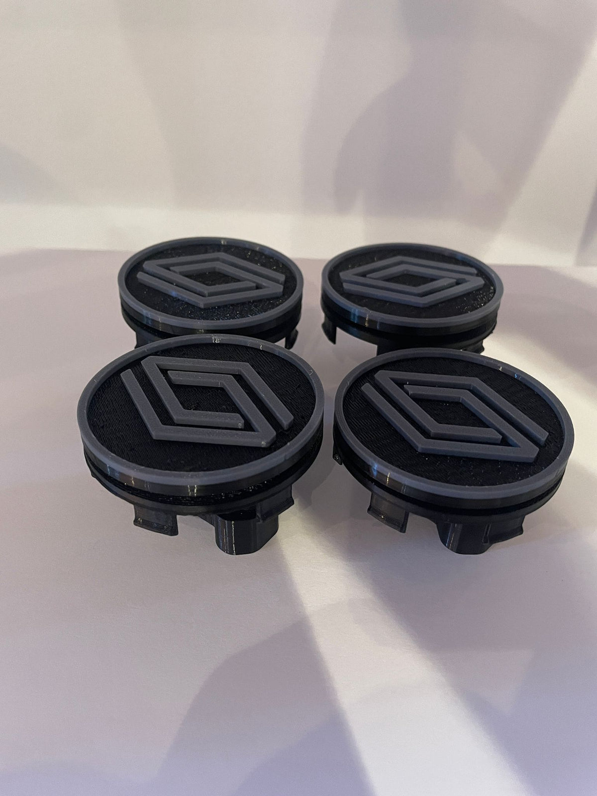 Set capace rotative Renault  - logo nou (68mm / 52mm)
