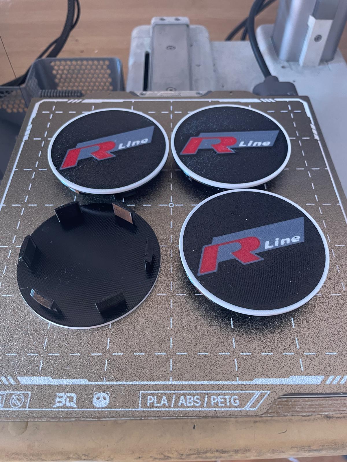 Set Capace Jante R Line – Fixe (65mm / 56mm)