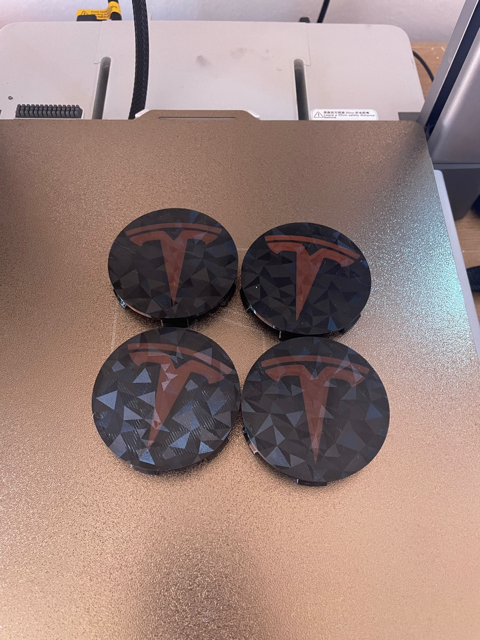Set capace Tesla - 60x59mm
