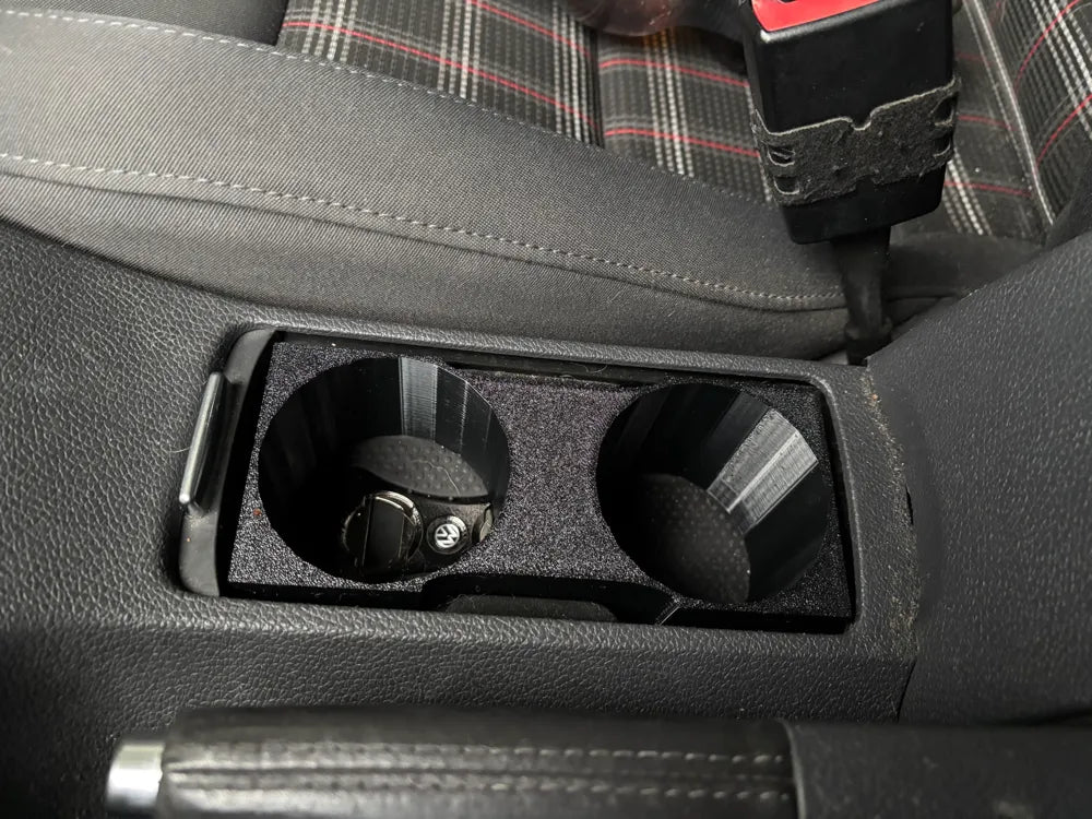 Suport dublu de pahare pentru Golf 5 / Golf 6 / Jetta