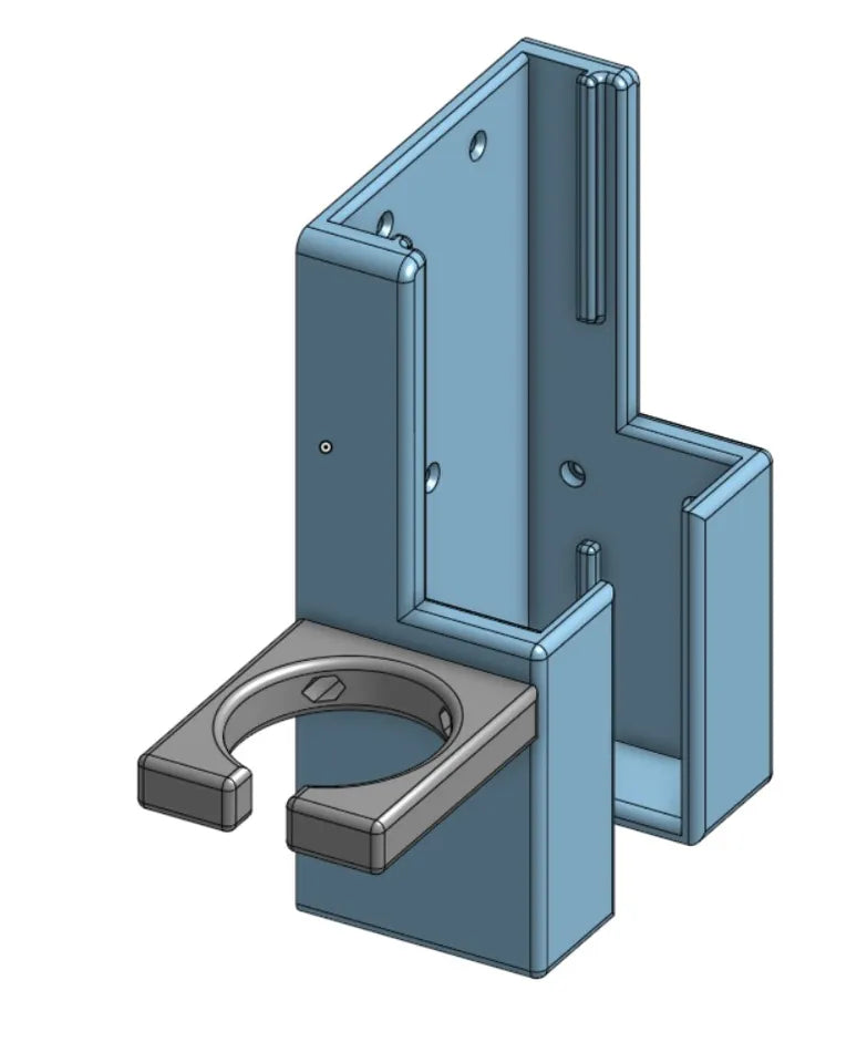 Suport perete încărcător Mercedes – printat 3D, design premium